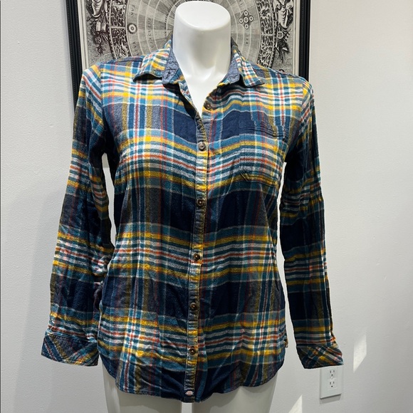 Dickies Women's Button Up Flannel (L) - Picture 1 of 10